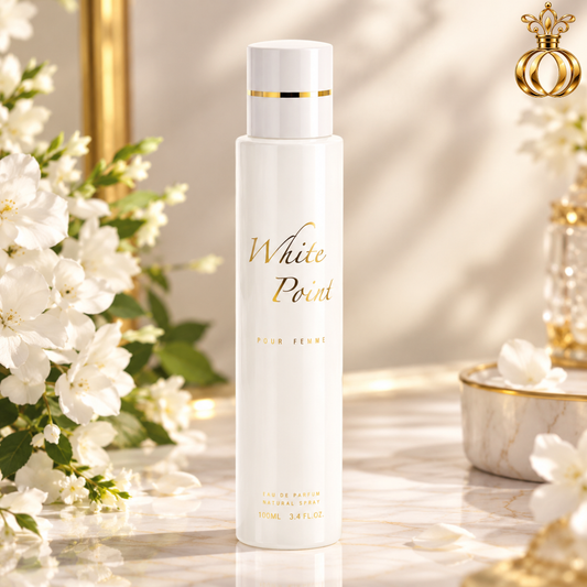 White Point by YZY Perfume for Women 3.4 Oz / 100 ml Eau de Parfum Spray | Fresh Floral Fragrance with Orange Blossom, Honey, Ginger, Vanilla, Jasmine & Sandalwood