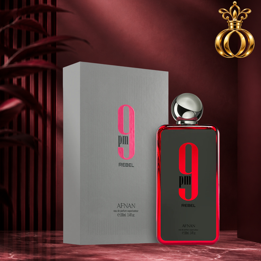 Afnan 9 PM Rebel unisex fragrance 3.4 oz