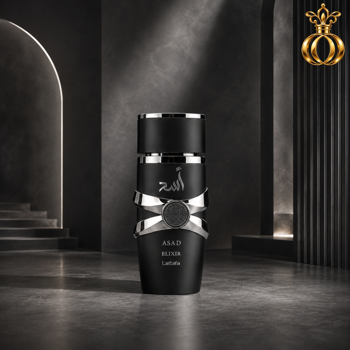 Lattafa Asad Elixir saffron amber men's EDP