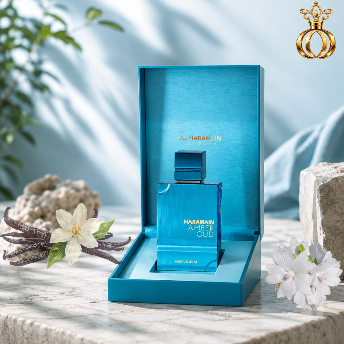 Amber Oud Aqua Dubai citrus fragrance