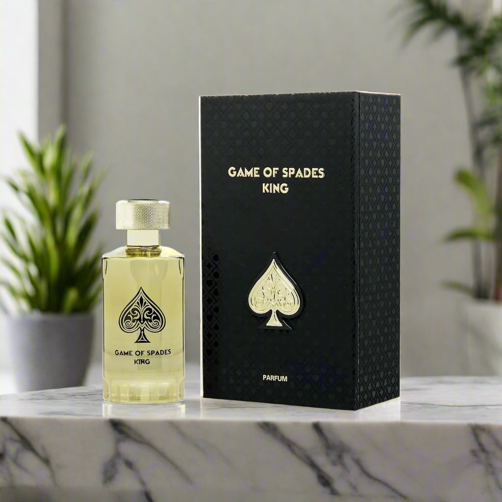 Jo Milano Game of Spades King Eau De Parfum – Luxury Unisex Fragrance, 3.4 oz