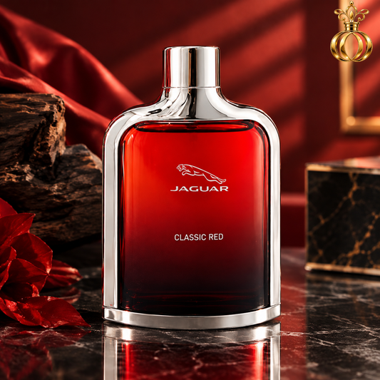 Jaguar Classic Red Eau de Toilette Spray for Men 3.4 Oz