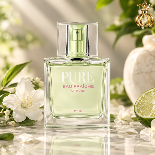 Pure Eau Fraiche by Karen Low Eau de Parfum Spray for Women 3.4 Oz