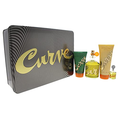 Liz Claiborne Curve aromatic green fragrance 4 Piece Gift Set for Men
