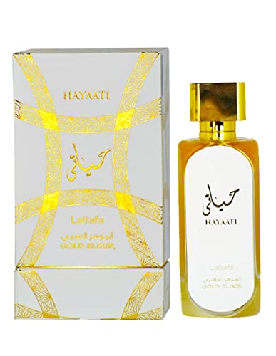 Lattafa Hayaati Gold Elixir Eau De Perfume Spray for Women and Men