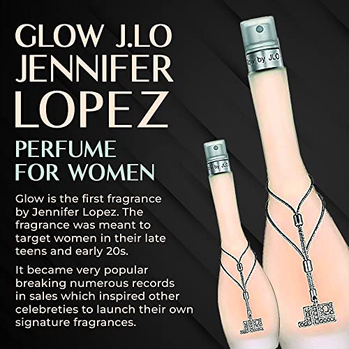 Glow J.lo Jennifer Lopez Perfume for Women-Sensual vanilla and musk scent