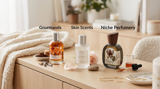 2026 Fragrance Trends: Gourmands, Skin Scents, and Niche Perfumery