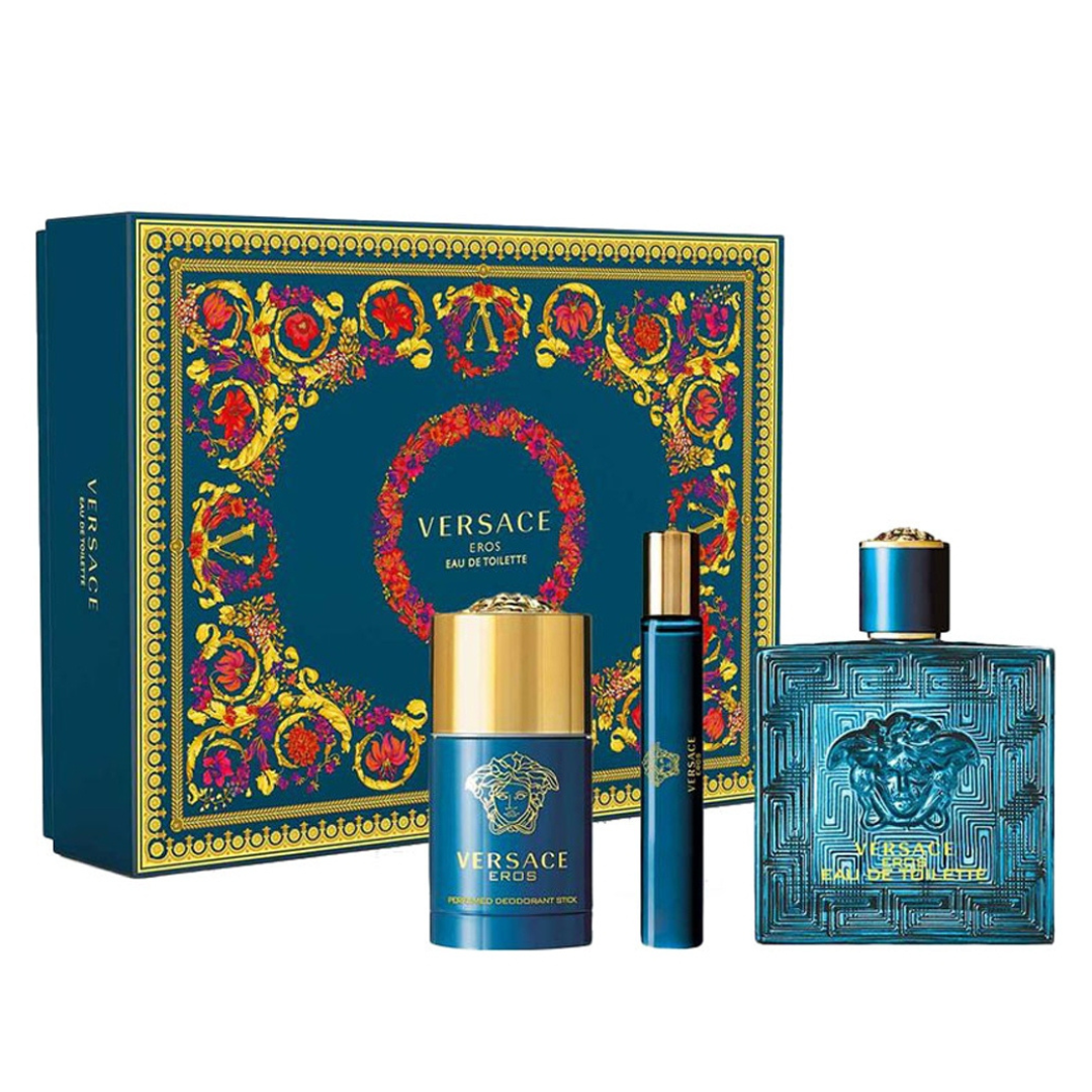 VERSACE EROS 3 PIECE GIFT SET