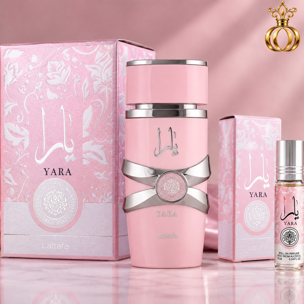 Lattafa Yara 2 piece fragrance set for women