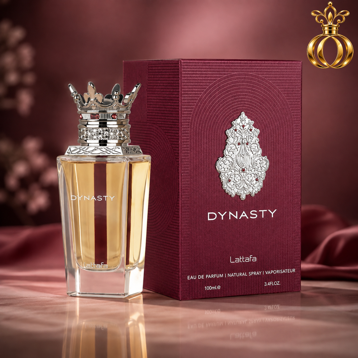 Lattafa Dynasty Eau de Parfum for Unisex 3.4 oz / 100ml – Fresh Spicy Tea, Ginger, Raspberry & Woody Fragrance