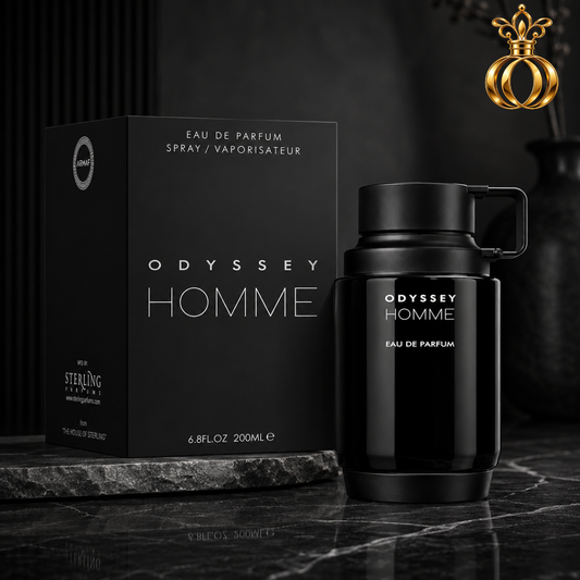 Armaf Odyssey Homme Eau de Parfum for Men 3.4 oz / 100ml – Warm Spicy Amber Fragrance with Vanilla, Cardamom, Iris, Leather & Sandalwood