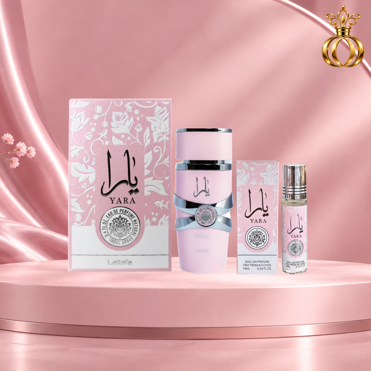 Lattafa Yara EDP 100ml and perfume oil 10ml