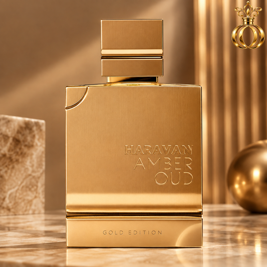 Al Haramain Amber Oud Gold Edition Eau de Parfum for Unisex 3.33 oz / 100ml – Fruity Amber Vanilla Fragrance with Bergamot, Melon, Pineapple, Musk & Woods