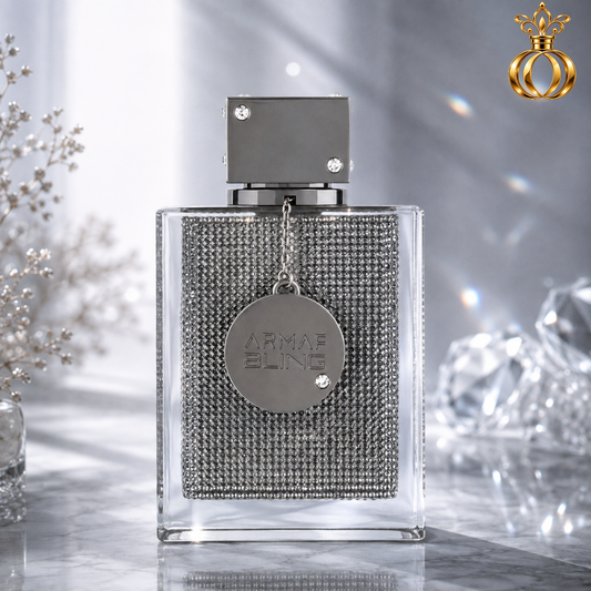 Armaf Club De Nuit Bling Eau de Parfum for Men 2.5 oz / 75ml – Citrus Woody Floral Fragrance with Vanilla, Flower Prism, Stardust & Velvet Woods