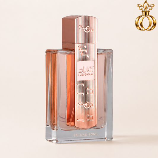 Lattafa Angham Second Song Eau de Parfum for Women 3.4 oz / 100ml – Sweet Fruity Floral, Pear, Praline & Vanilla Fragrance