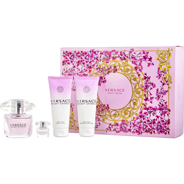 Versace BRIGHT CRYSTAL 4 gift set for Women