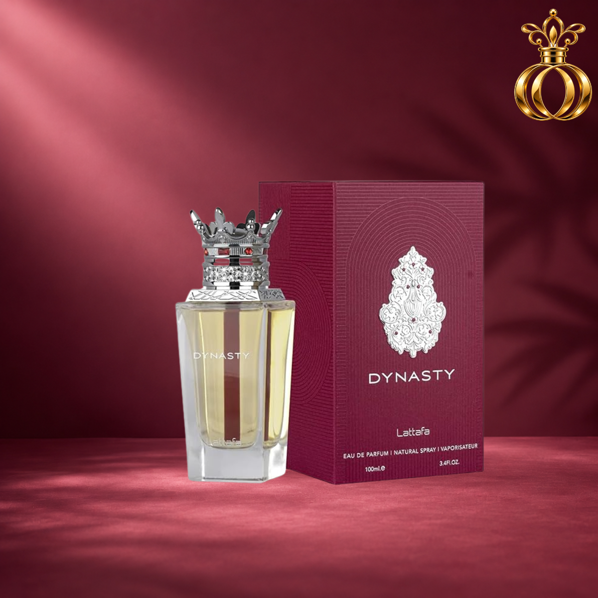 Lattafa Dynasty Eau de Parfum for Unisex 3.4 oz / 100ml – Fresh Spicy Tea, Ginger, Raspberry & Woody Fragrance