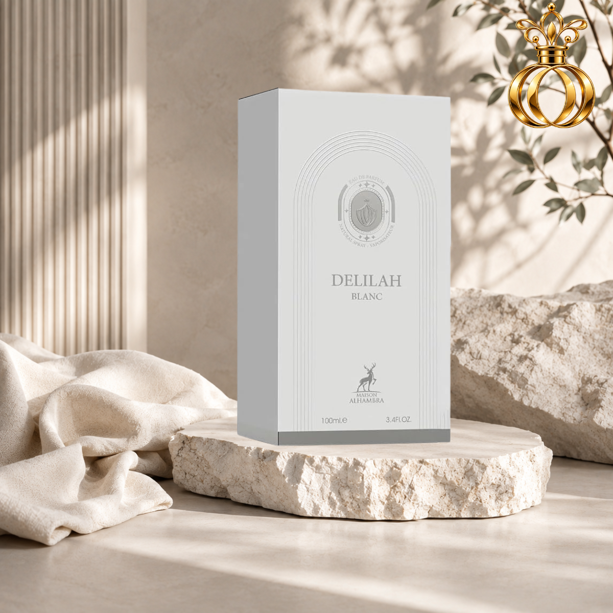 Maison Alhambra Delilah Blanc citrus floral fragrance
