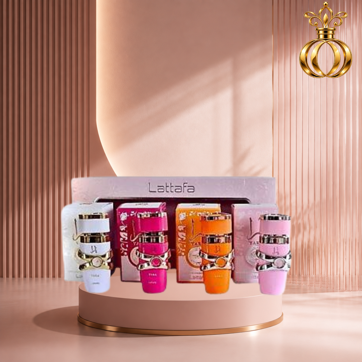 Lattafa My Yara Collection 4-Piece Eau de Parfum Gift Set for Women – Yara, Yara Moi, Yara Tous & Yara Candy, 4 × 25ml
