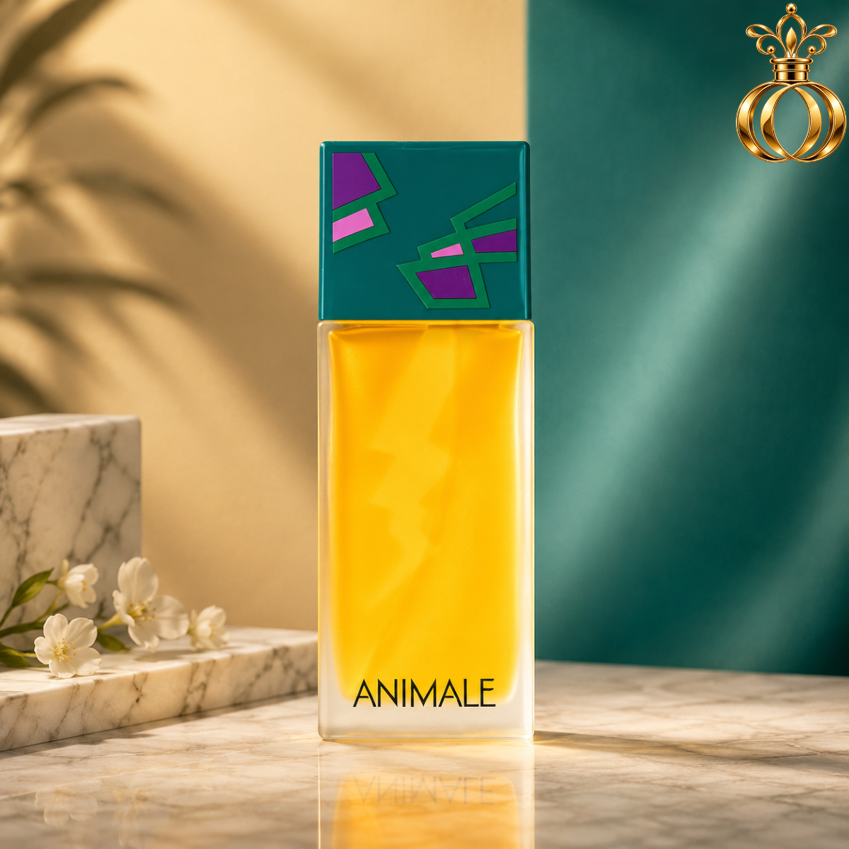 Animale Eau de Parfum Spray for Women, 3.4 Oz / 100 ml | Woody Floral Chypre Perfume with Honey, Rose, Jasmine, Oakmoss & Musk | Feminine Fragrance