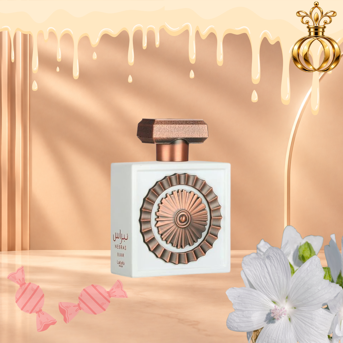 Nebras Elixir creamy vanilla gourmand fragrance