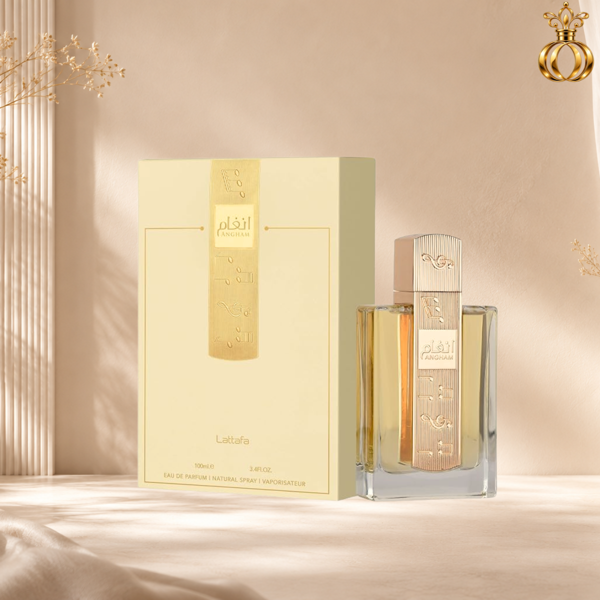 Lattafa Angham unisex vanilla lavender perfume