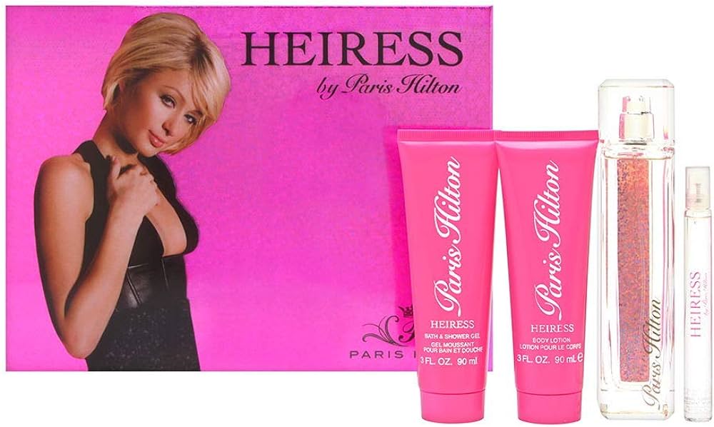 Heiress 4 Piece Gift Set by Perfume De Paris Hilton