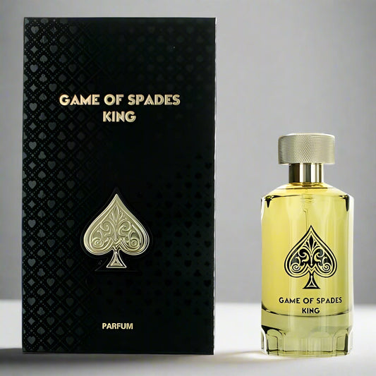 Jo Milano Game of Spades King Eau De Parfum – Luxury Unisex Fragrance, 3.4 oz