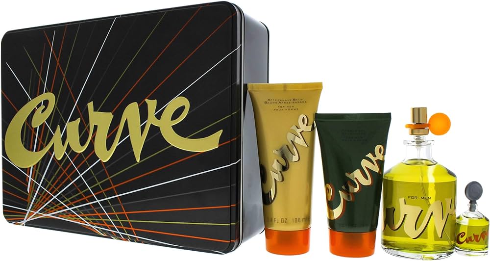 Liz Claiborne Curve 4 Piece Gift Set for Men