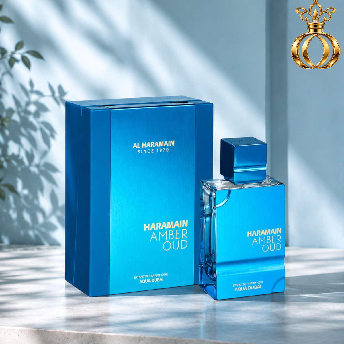 Al Haramain Amber Oud Aqua Dubai 3.4 oz