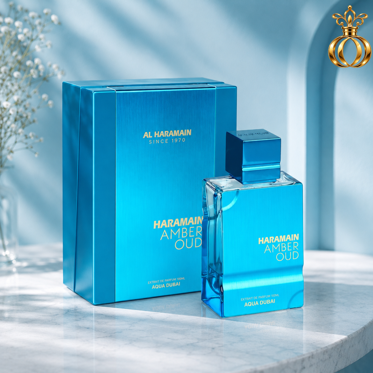 Al Haramain Amber Oud Aqua Dubai 2.5 oz