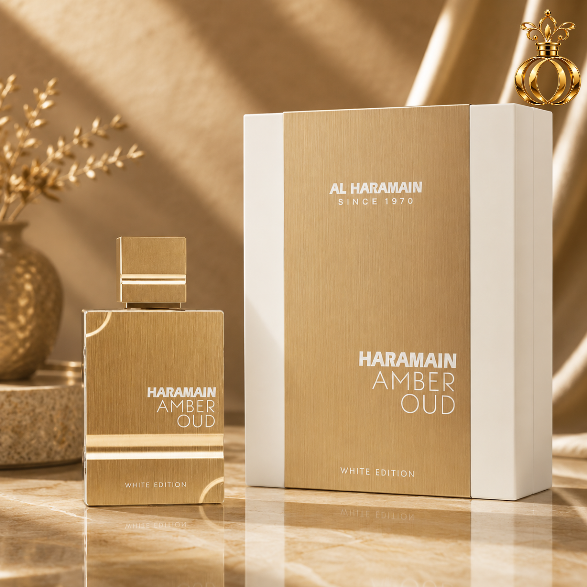 Al Haramain Amber Oud White Edition Eau de Parfum for Unisex 100ml