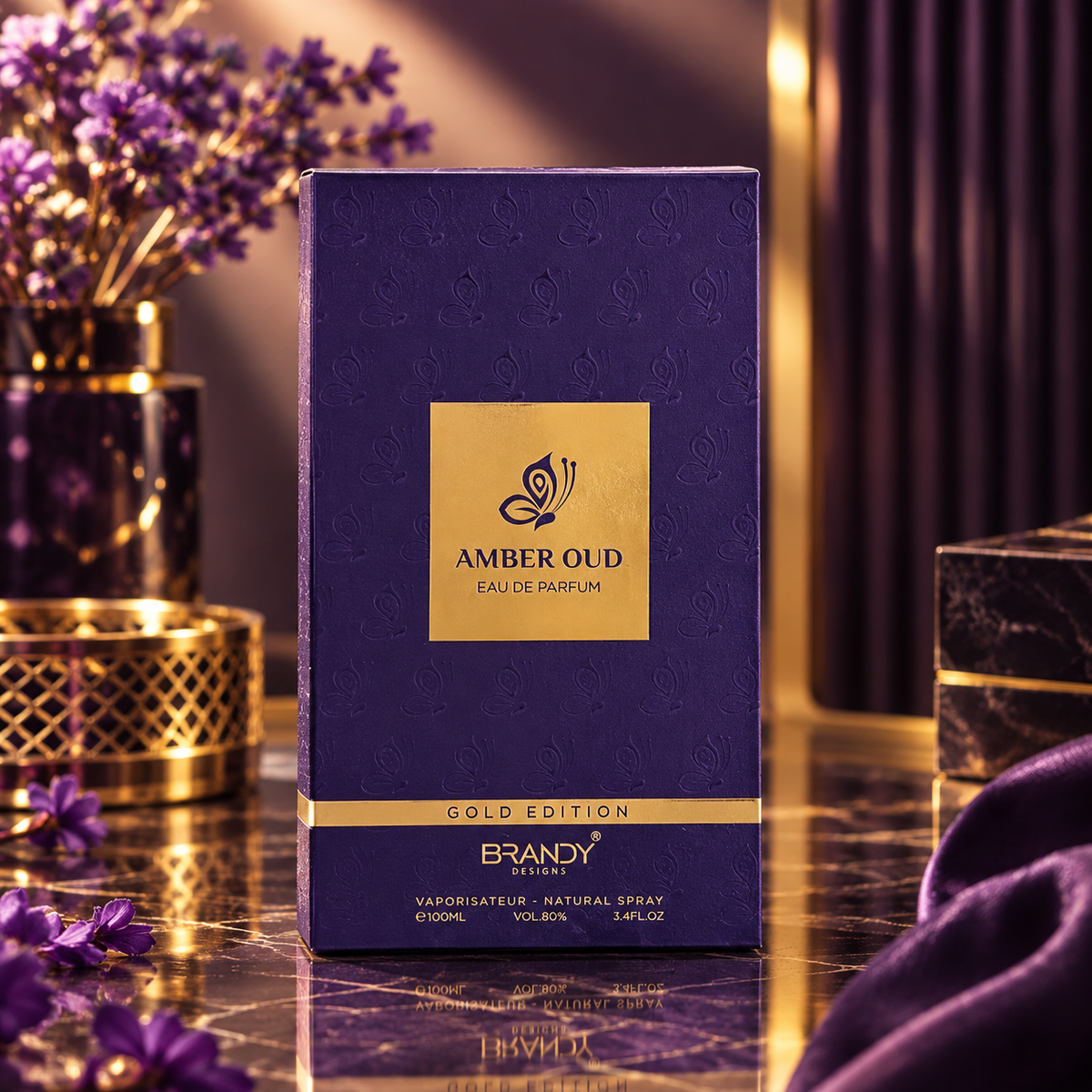 Amber Oud Gold Edition by Brandy Designs Eau de Parfum 