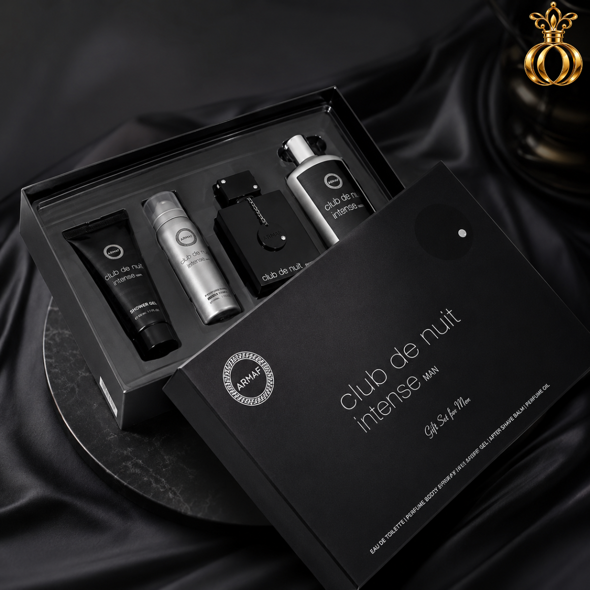 Armaf Club de Nuit Intense 4 piece gift set for men
