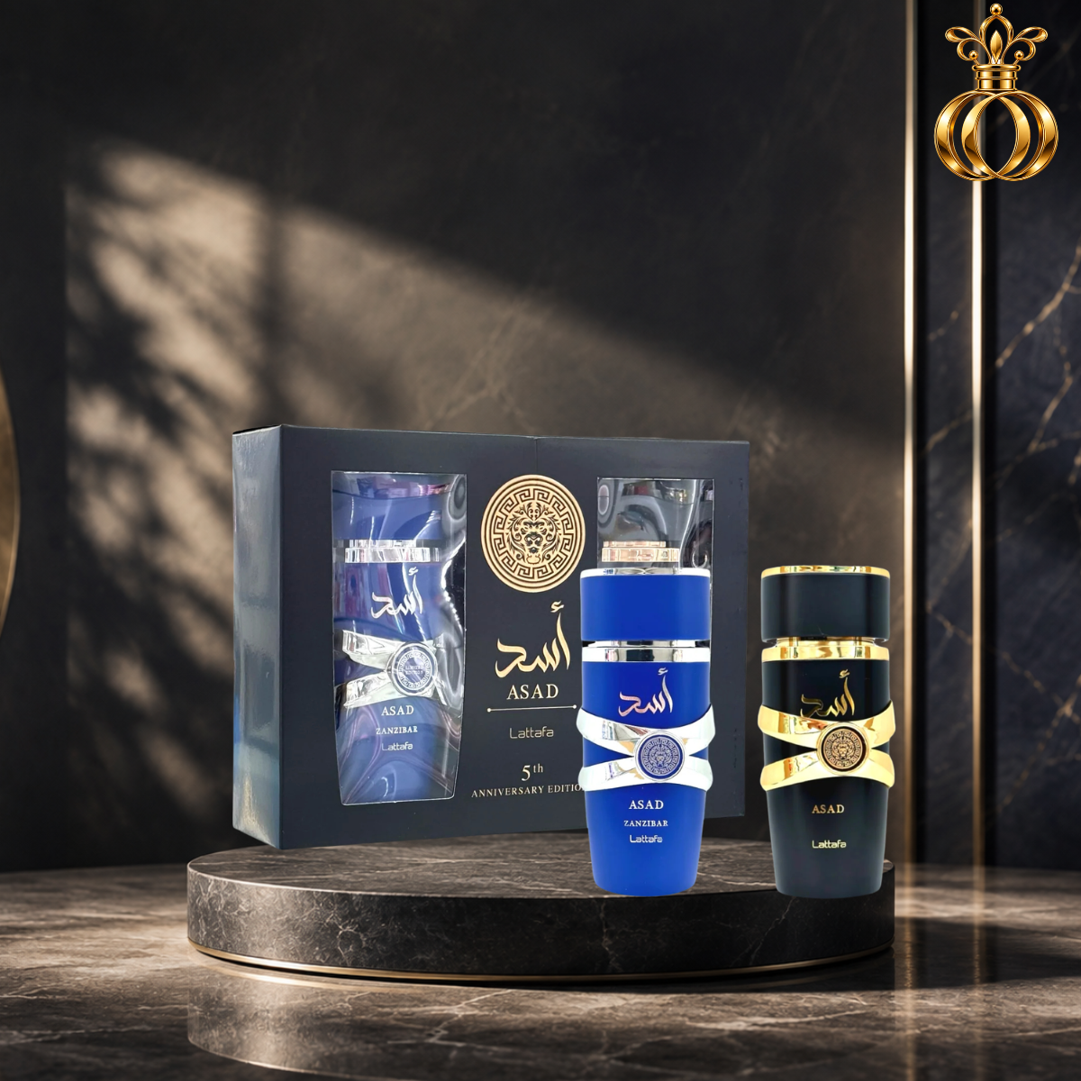 Asad 2 piece men's fragrance gift set