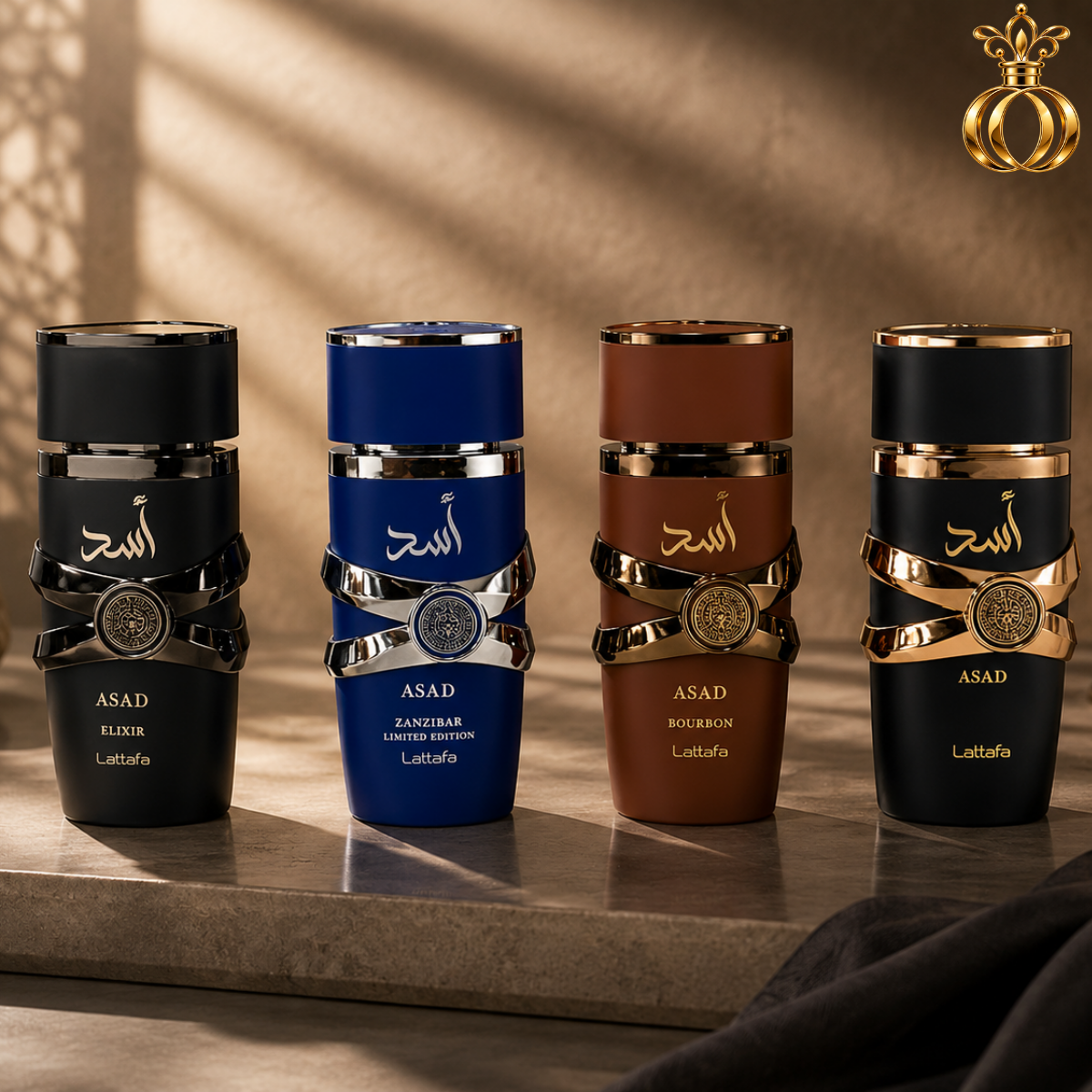 Asad 4 x 25ml EDP gift set