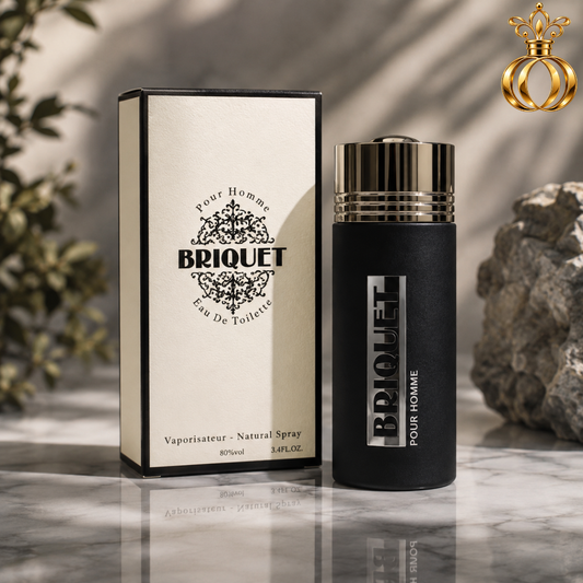 Briquet Eau de Toilette Spray for Men 3.4 Oz  100 ml 
