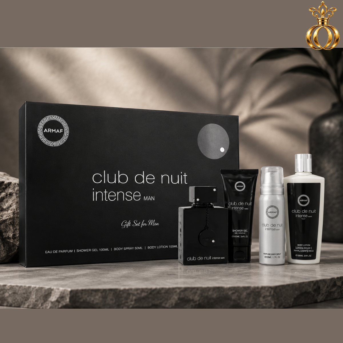 Club de Nuit Intense shower gel and shampoo