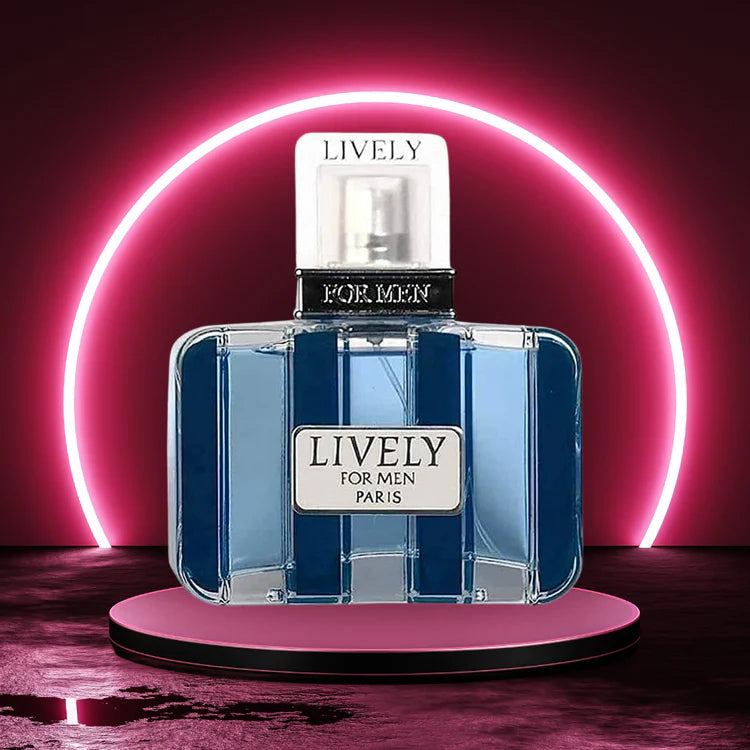 Lively Eau De Toilette Spray for Men 3.4 Ounces