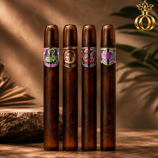 Cuba Jungle 4 piece perfume gift set