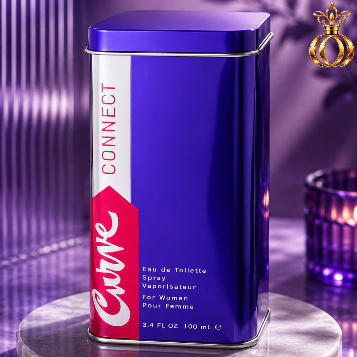 Curve Connect/Liz Claiborne Edt Spray 3.4 