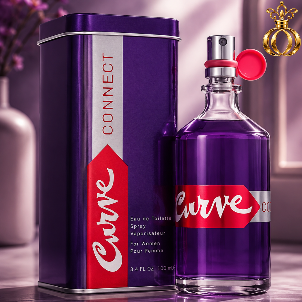 Curve Connect/Liz Claiborne Edt Spray 3.4 Oz (W)