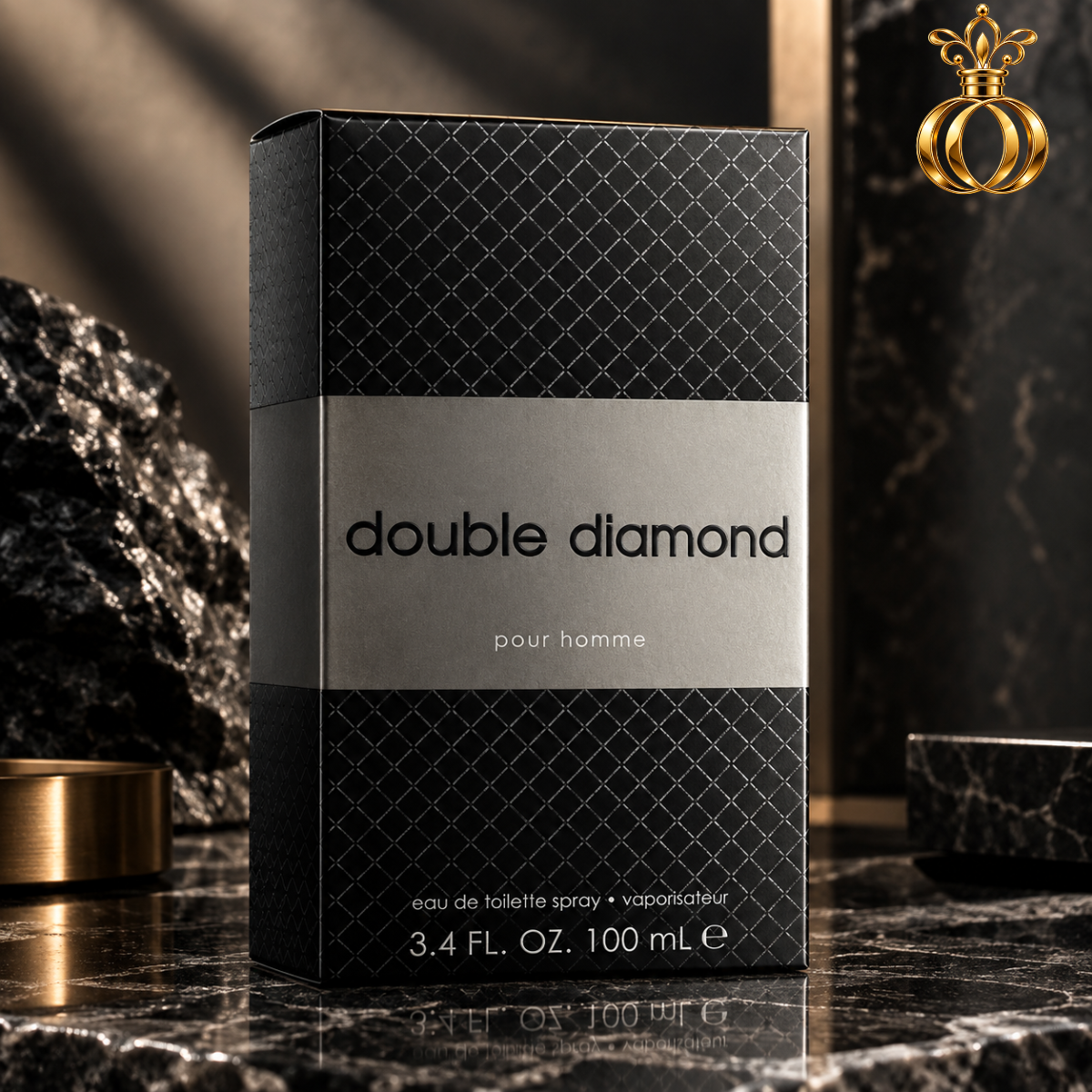 Double Diamond by YZY Perfume for Men 3.4 Oz 