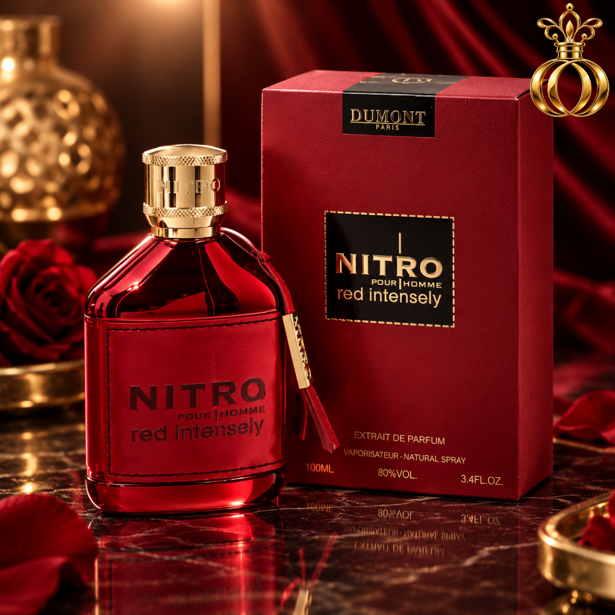 Dumont Nitro Red Intensely 3.4 Fl Oz 