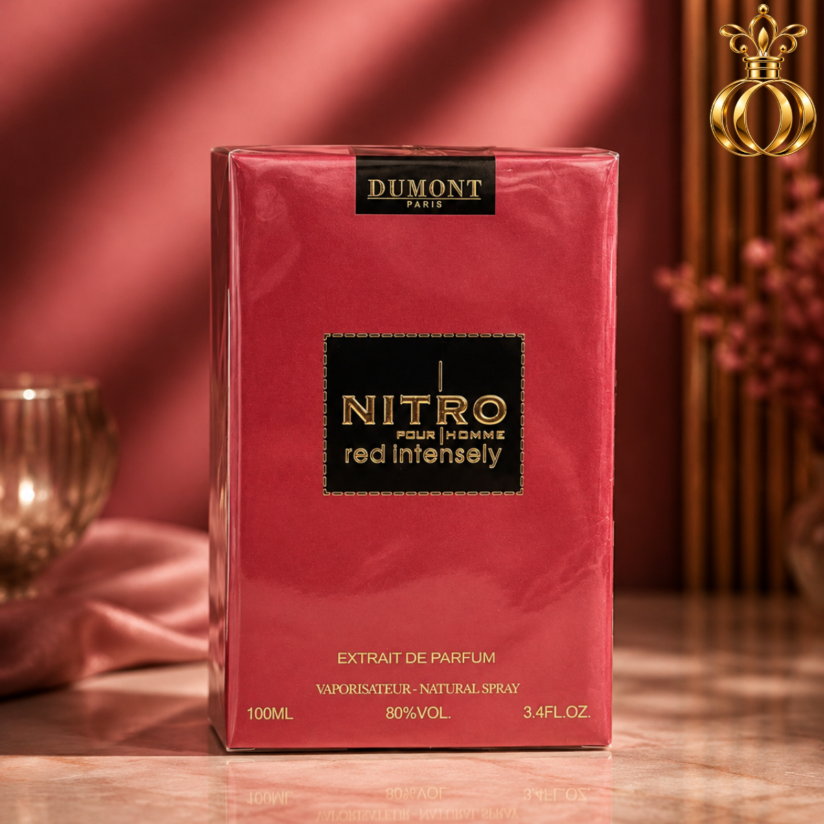 Dumont Nitro Red Intensely Long Lasting Scent