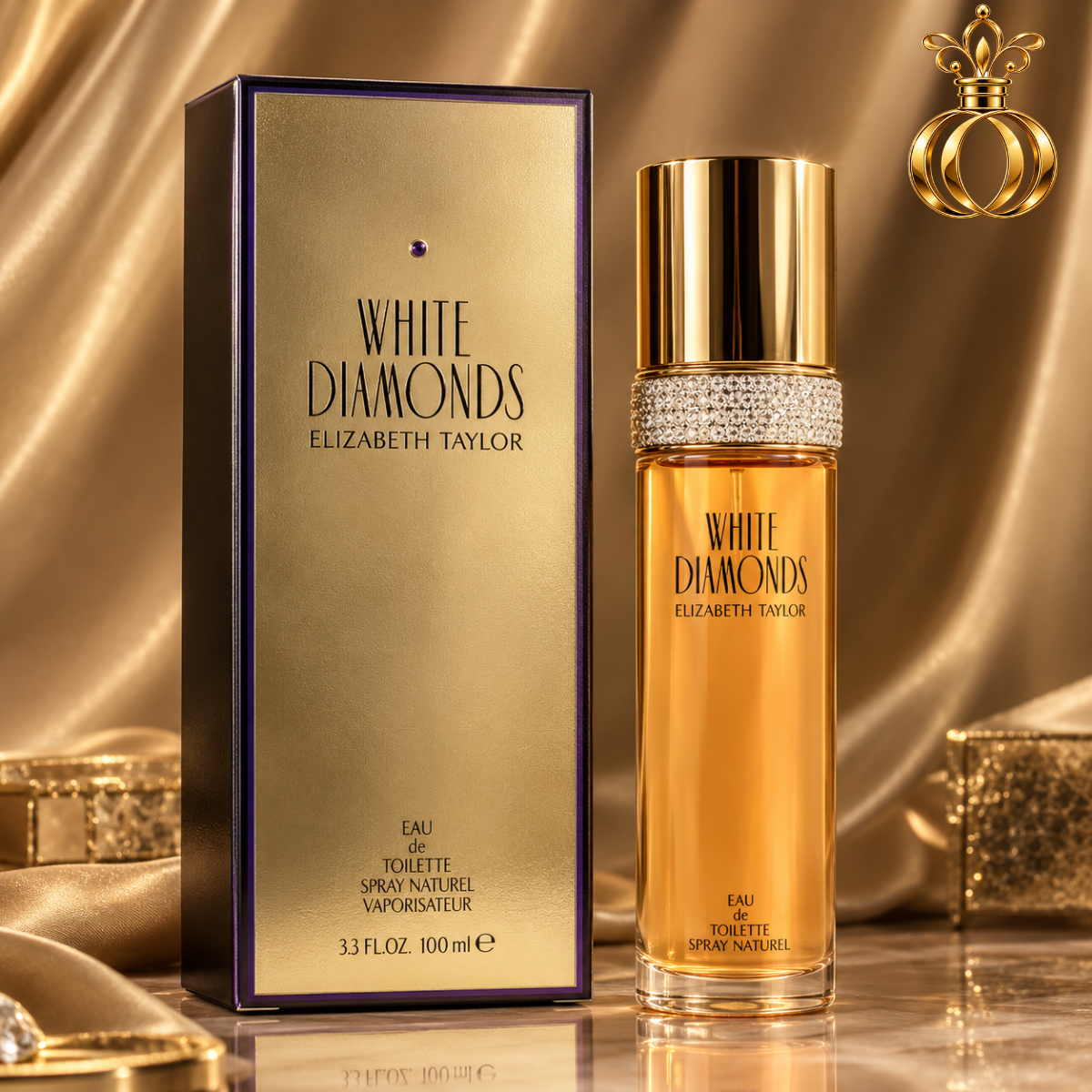 Elizabeth Taylor White Diamonds 3.3 oz
