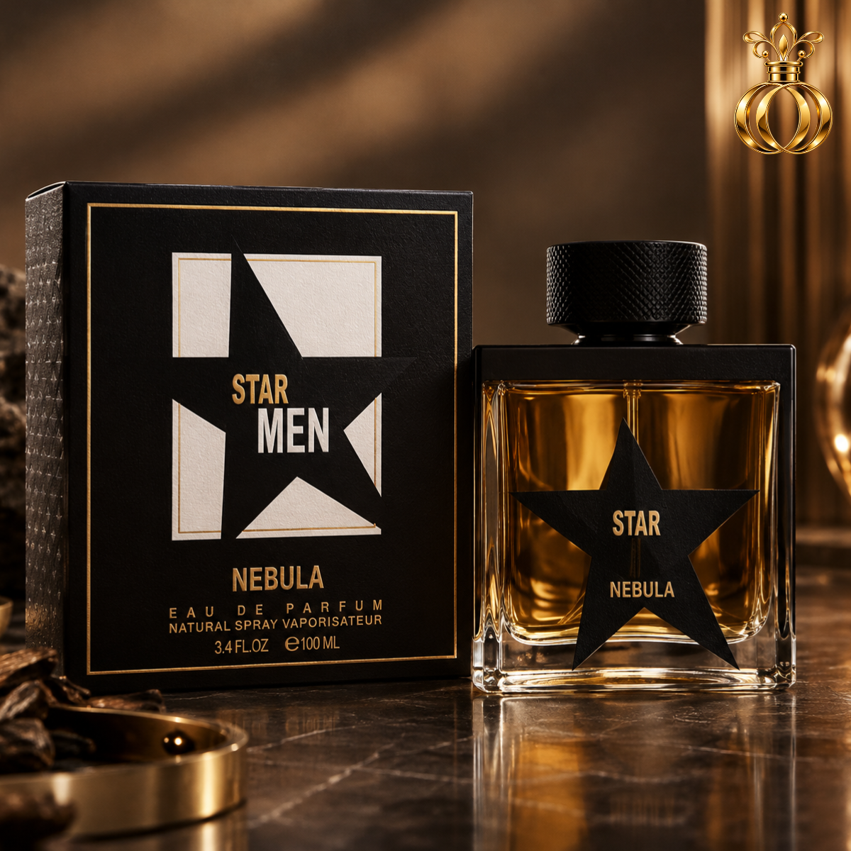 Fragrance World Star Men Nebula Eau de Parfum for Men – 100ml