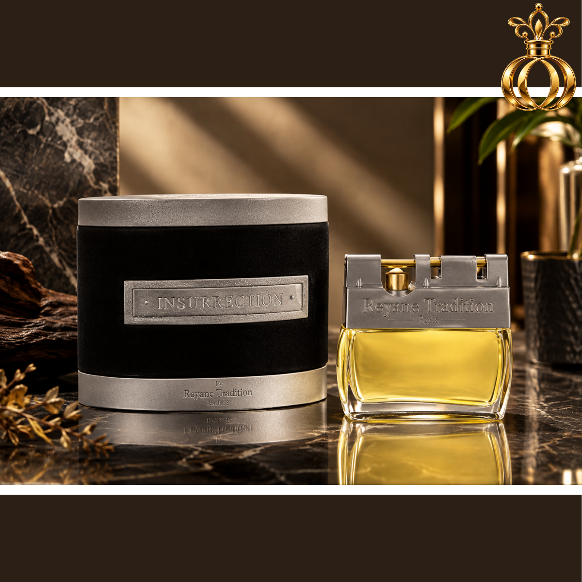 Insurrection by Reyane Tradition Eau de Toilette for Men 3.3 Oz  100 ml