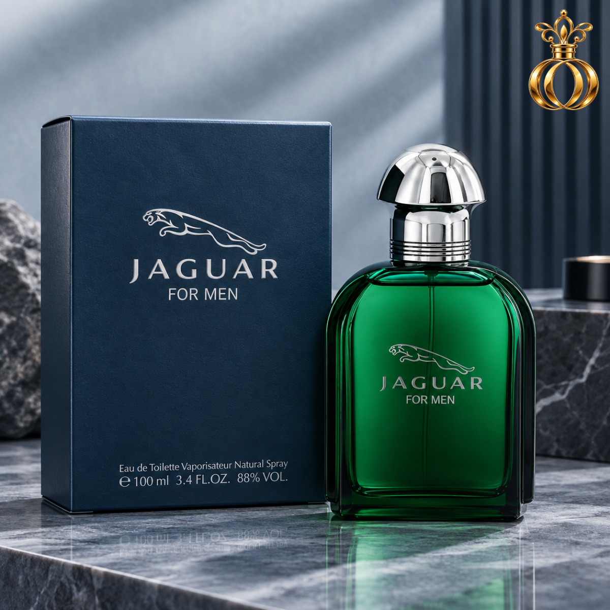 JAGUAR by Jaguar Eau de Toilette Spray for Men 3.4 Oz  100 ml