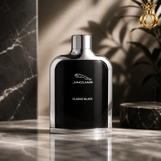 Jaguar Classic Black Eau de Toilette Spray for Men 3.4 Oz 
